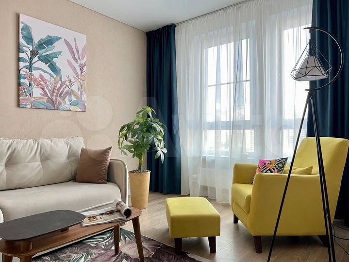 1-к. квартира, 57 м², 23/33 эт.