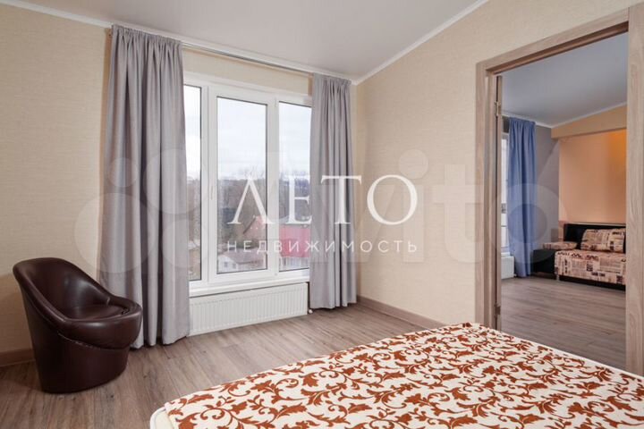 1-к. квартира, 50 м², 9/9 эт.