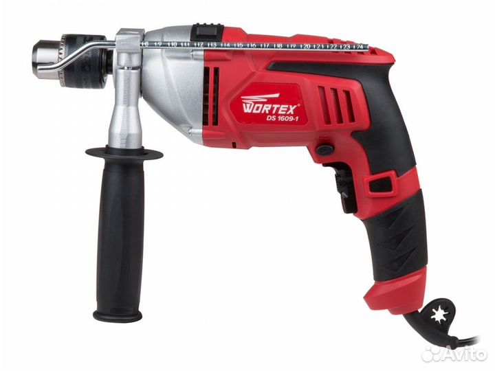 Дрель ударная wortex DS 1609-1