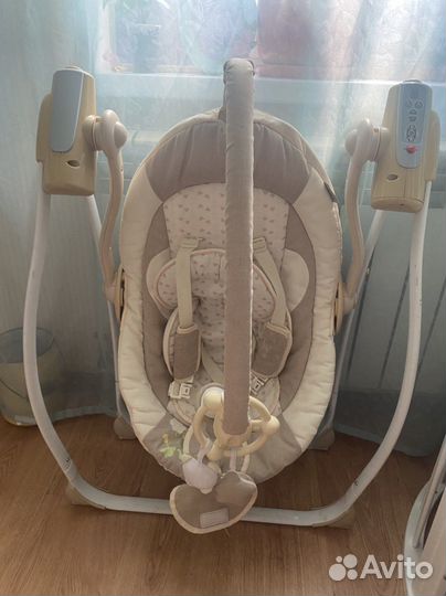 Детские электронные качели