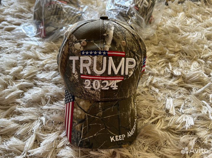 Кепка Trump 2024 Realtree