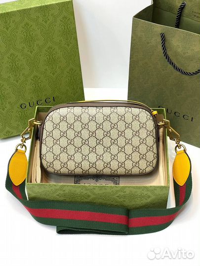 Gucci gg supreme сумка