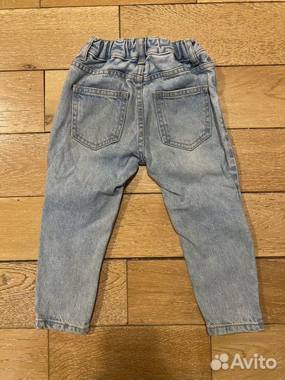 Джинсы 98 sela утепленные