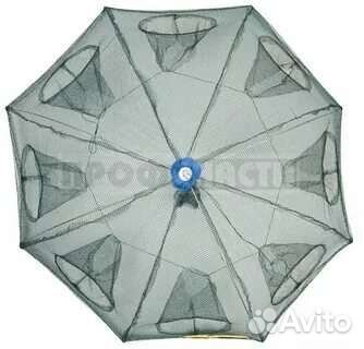 Очень уловистые и удобные раколовки зонт