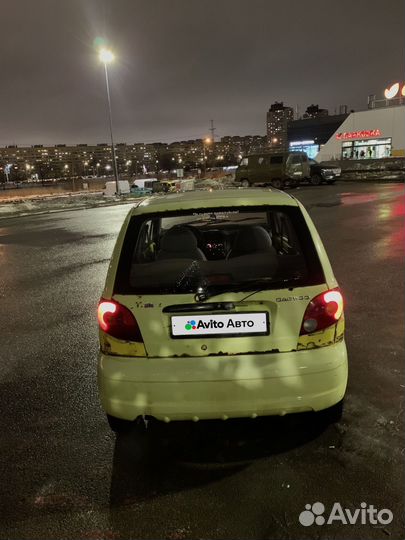 Daewoo Matiz 0.8 МТ, 2009, 195 017 км