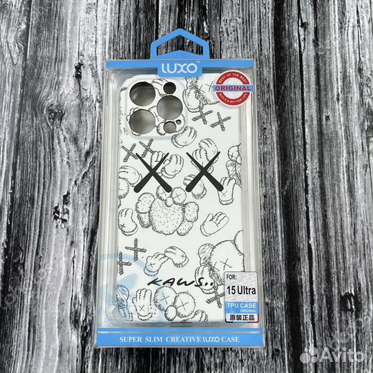 Чехол Luxo Kaws для iPhone 15 Pro Max