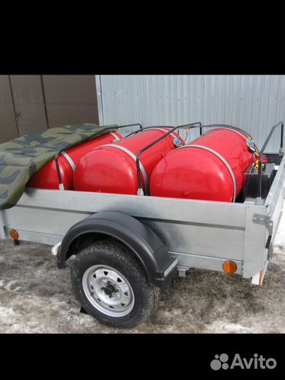 Мобильный газгольдер на 600л./1200л