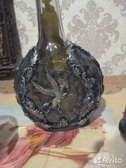 Набор для коньяка. Графин, бокалы коньячные