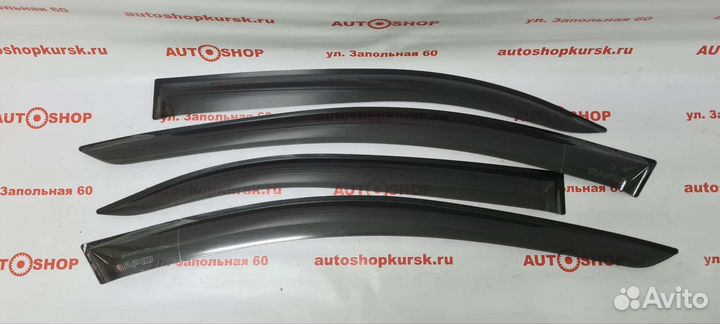 Дефлекторы окон Skoda Rapid Шкода Рапид