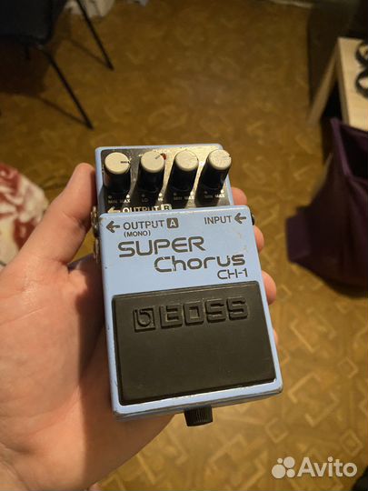Гитарная педаль boss ch1 super chorus