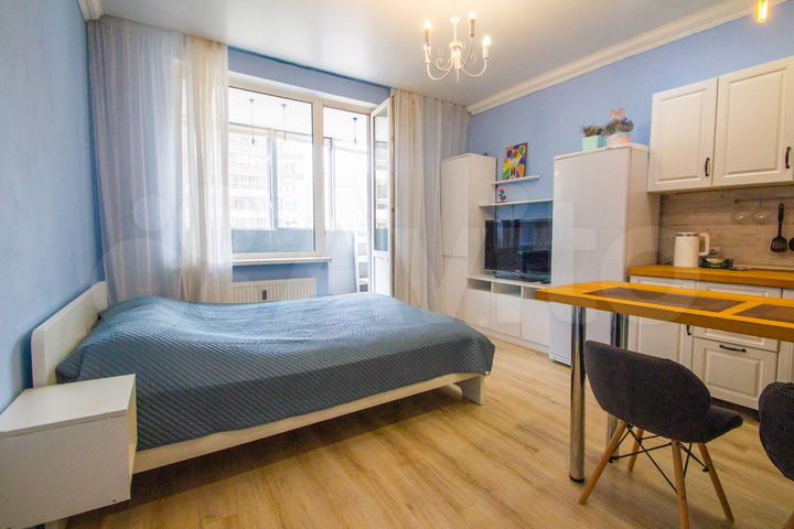 Квартира-студия, 23,8 м², 3/9 эт.
