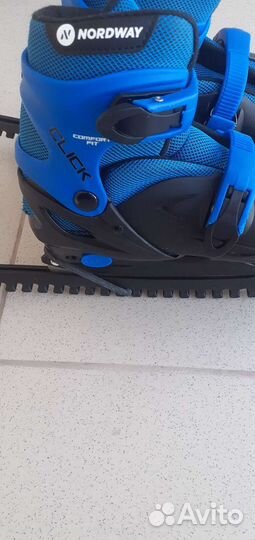 Коньки детские раздвижные