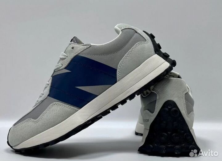 Кроссовки мужские New balance 327 серые