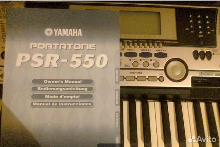 Синтезатор Yamaha PSR-550