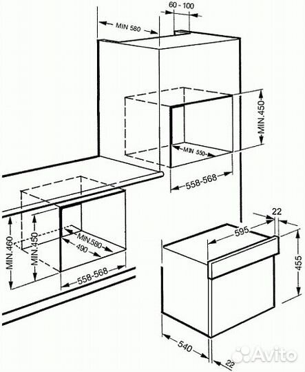 Встраиваемая пароварка smeg sc845vpo9