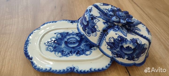 Масленка гжель