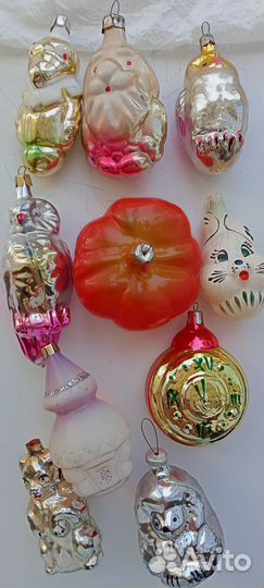 Елочные игрушки СССР