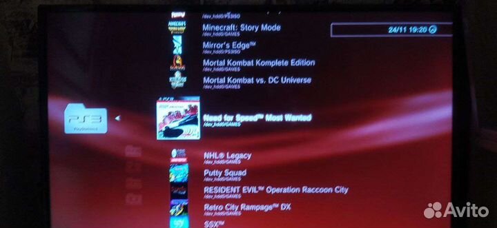 Sony PS3 + руль с педалями