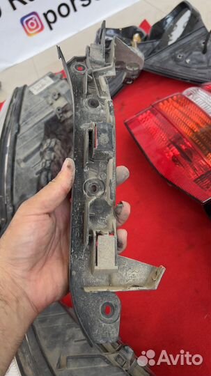 Кронштейн бампера салазка porsche cayenne 957