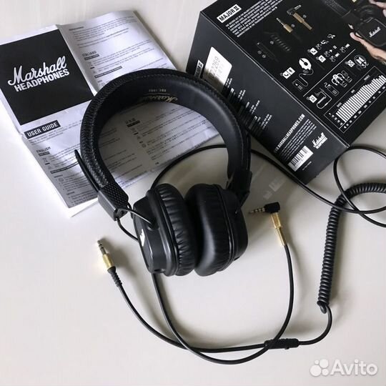 Наушники Marshall Major II Black, оригинал in box