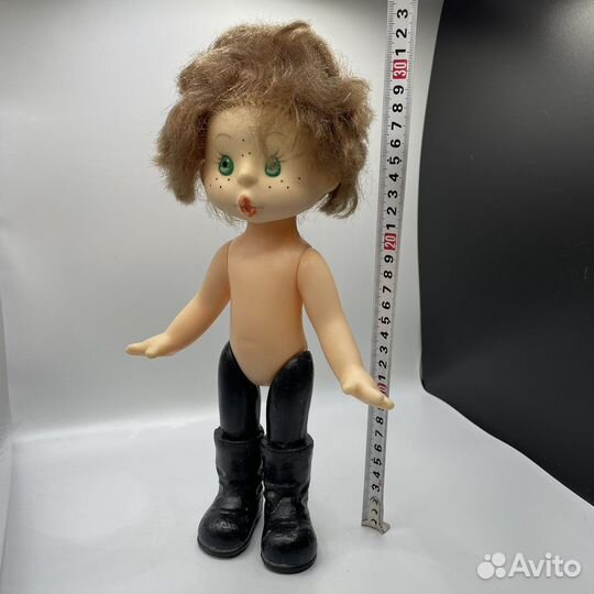 Советская кукла Гармонист СССР, В родном (Сзр)