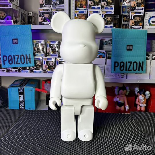 Bearbrick 70см белый 1000% коллекционный