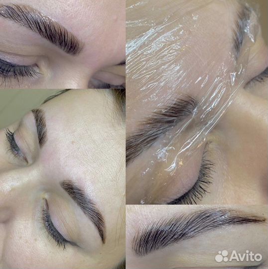 Оформление бровей, ламинирование ресниц