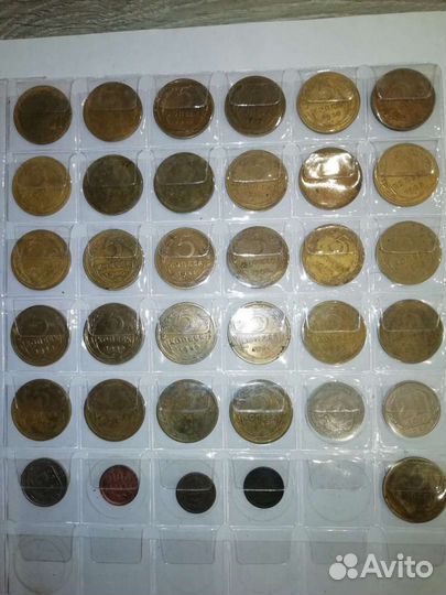Монеты погодовка с 1921 по 1991г