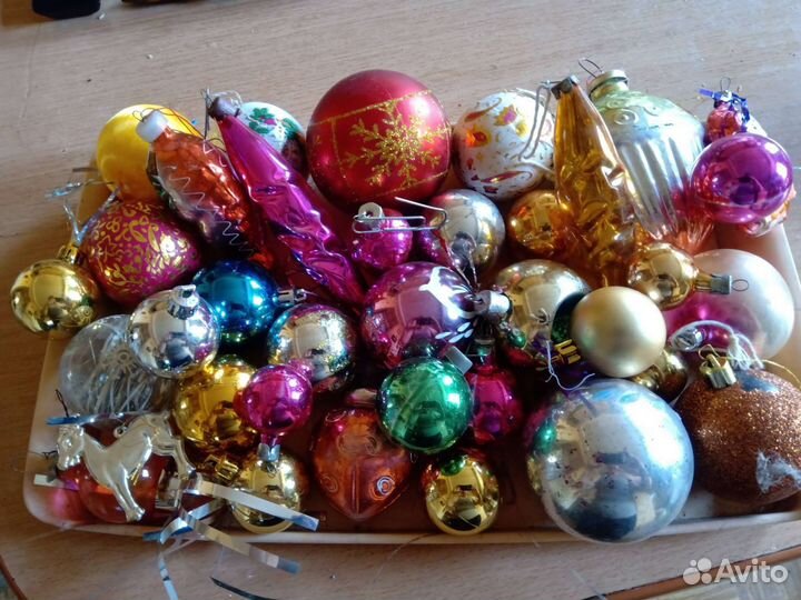 Ёлочные игрушки СССР