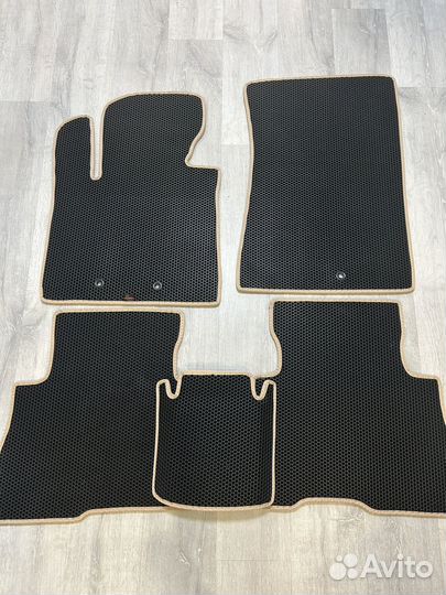 Ева коврики Kia Sorento II рест и BMW Х1