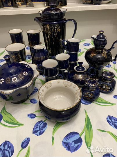 Кобальт фарфор Бронницкий завод