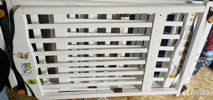 Детская кроватка 120*60 / матрас Орматек