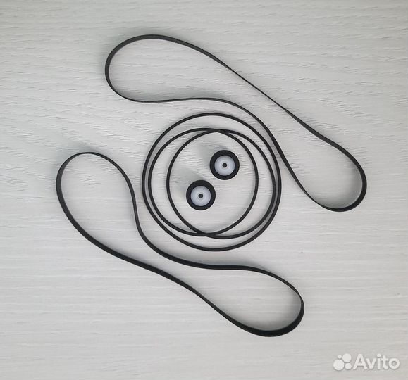 Набор пассиков и роликов к магнитоле Sharp GF-909