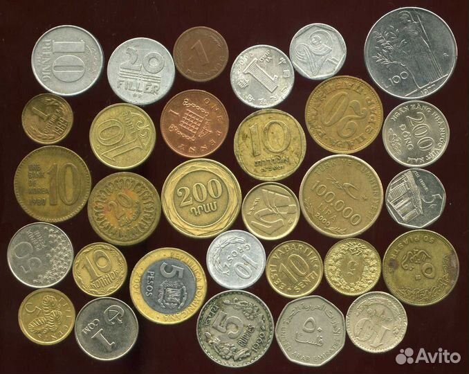 30 монет из 30 стран мира. Набор 022