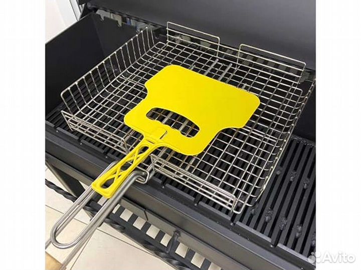 Решетка для барбекю усиленная 410х370мм