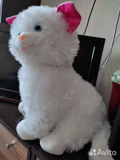 Большой кот, мягкая игрушка