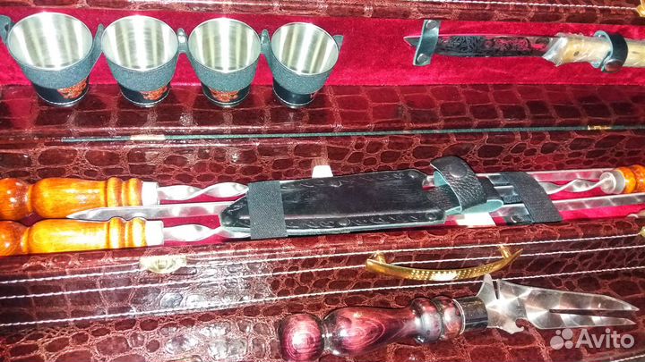 Подарочный набор с шампурами