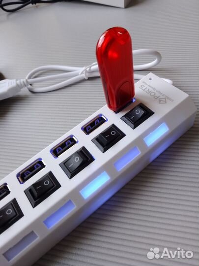 USB хаб hub разные