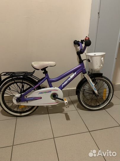 Велосипед merida для девочки 16 R