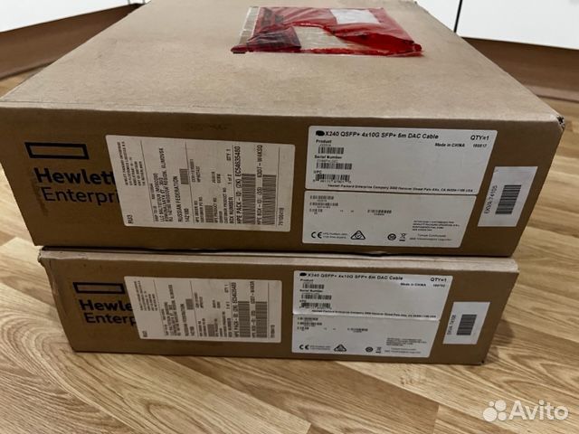 Кабель HP X240 qsfp+ 4x10G SFP+ 5m JG331A