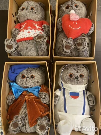 Игрушка кот басик