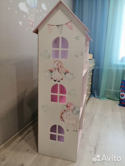 Кукольный домик стеллаж