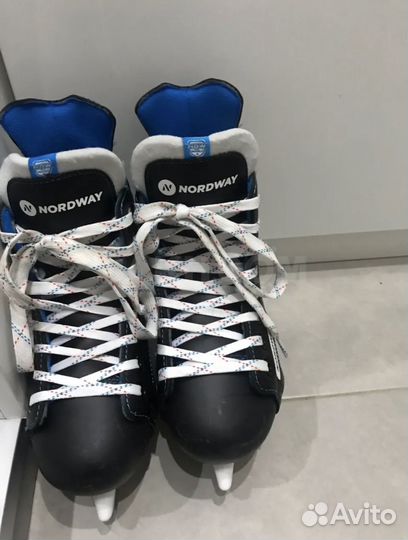 Коньки хоккейные детские раздвижные Norway