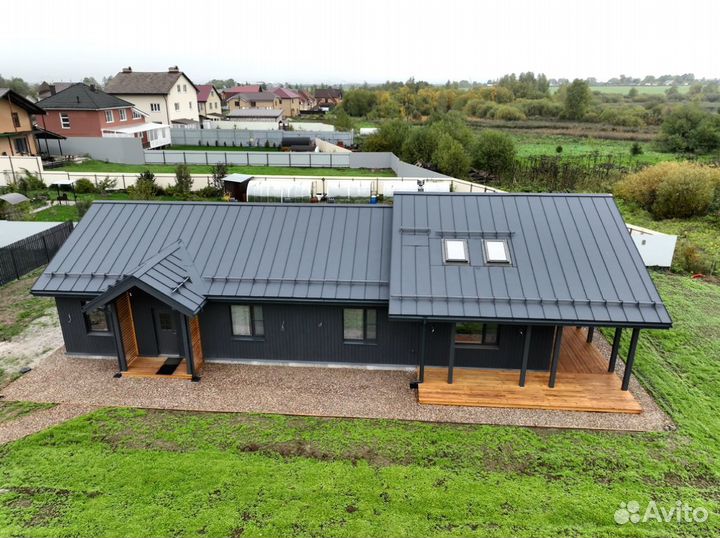 Каркасный дом 107 кв.м