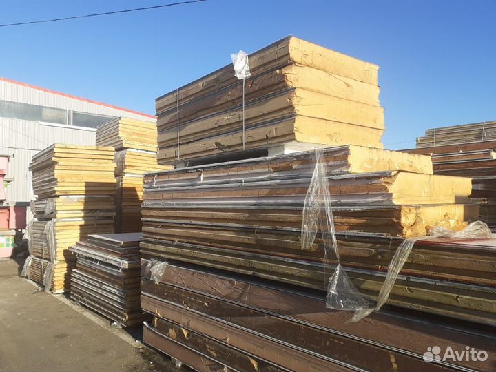 Сэндвич панели 20000 м2 в наличии