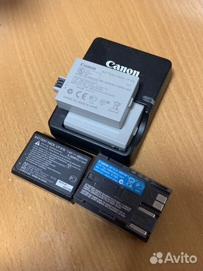 Аккумулятор + зу Canon LP-E5