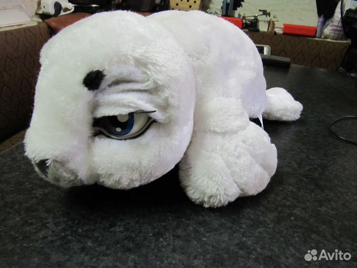 Мягкая игрушка морской котик на батарейках