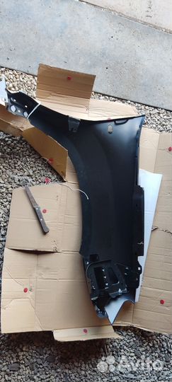 Крыло переднее левое renault duster