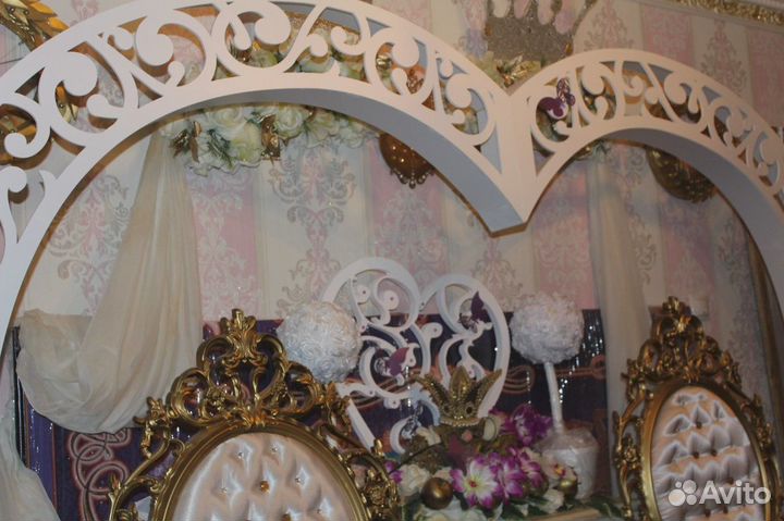 Арка декор сказочная, свадебная, интерьерная