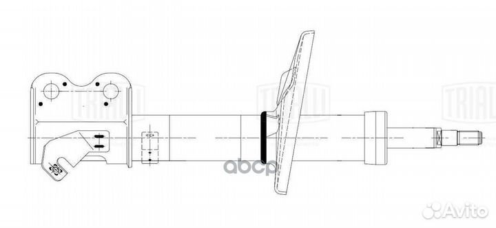 Амортизатор toyota corolla 91- перед.лев. AG19168
